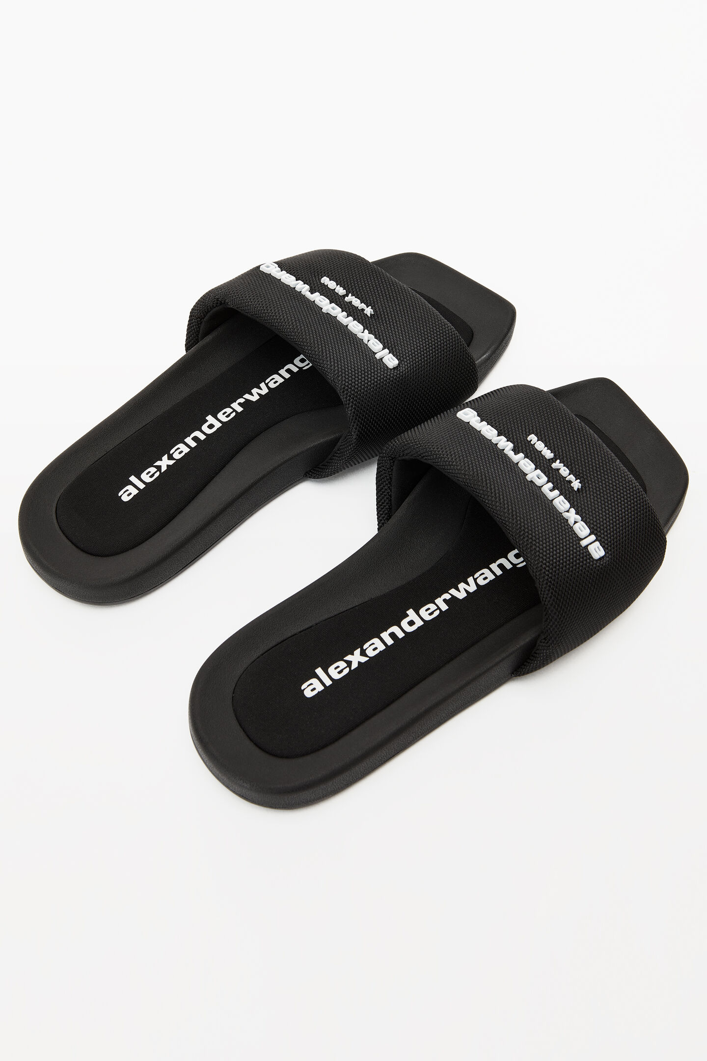 Women's Aw Pool Slide in Nylon Black