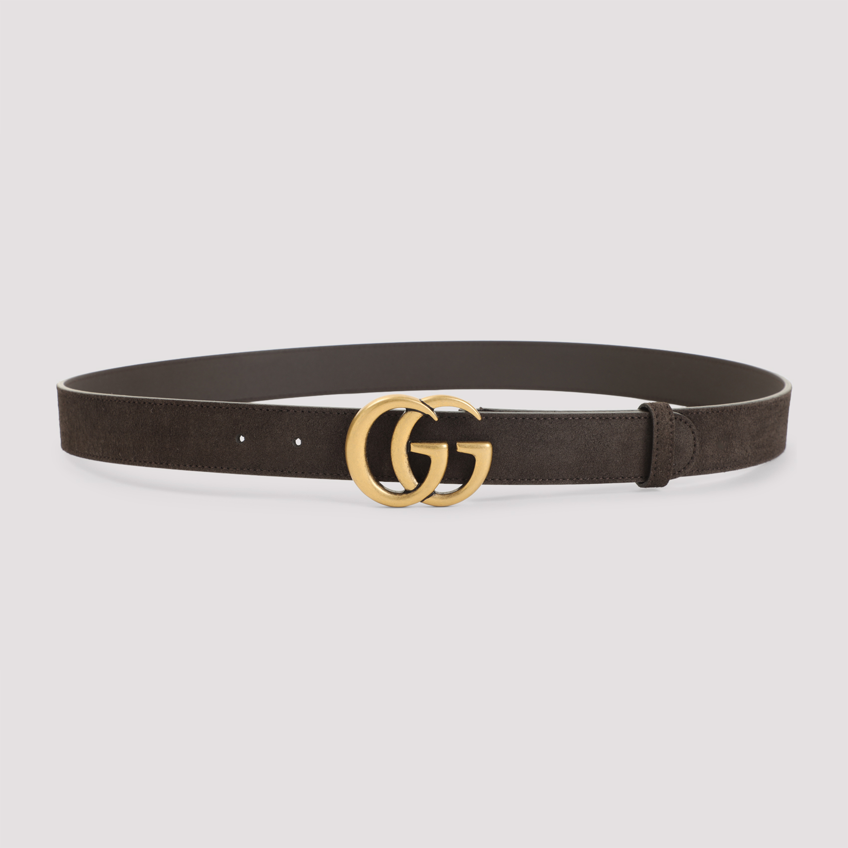 Belt Brown Suede Calf Skin - Men
