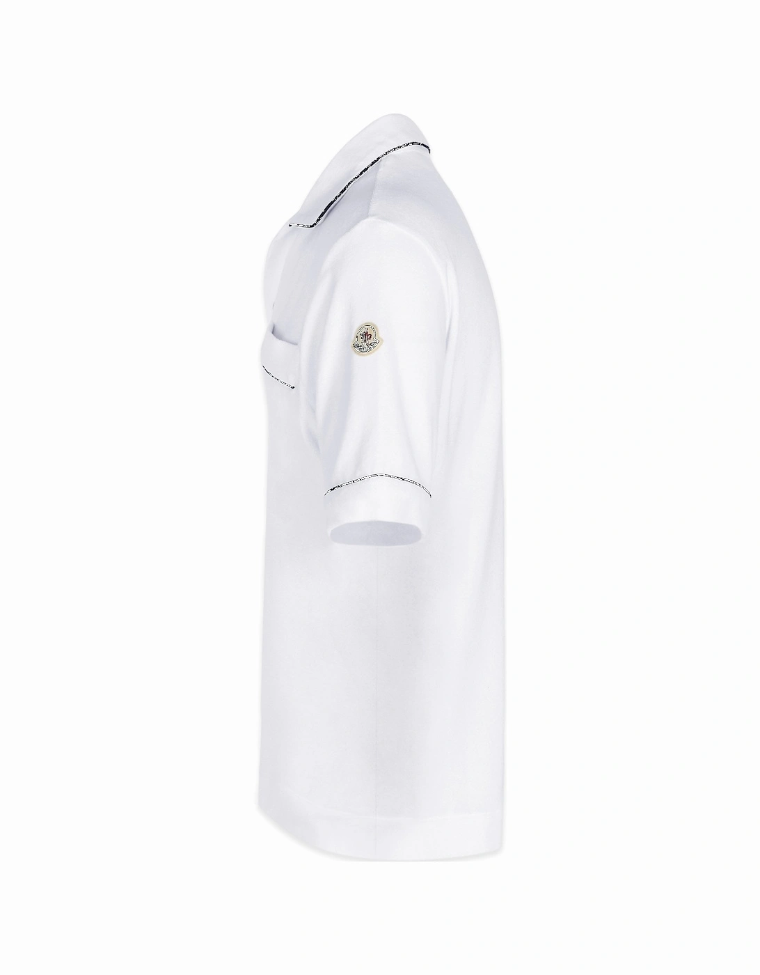 Moncler Men's TOWELING SHIRT - White - Size: 40/Regular