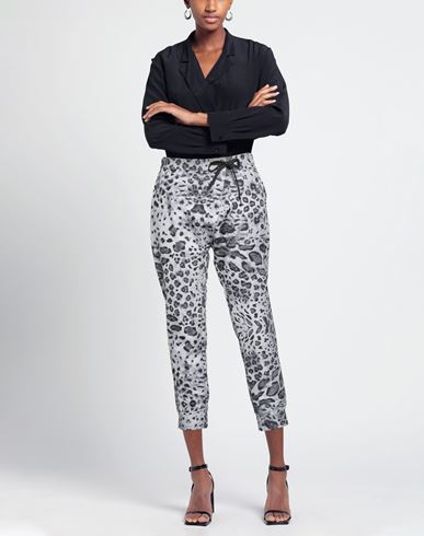 Virna Drò Woman Pants Grey Size 1 Cotton