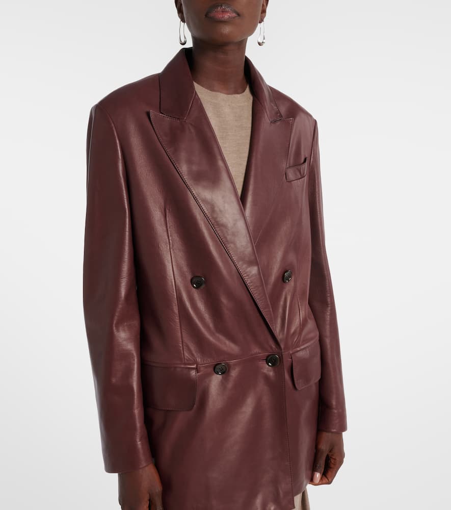 Duse leather jacket