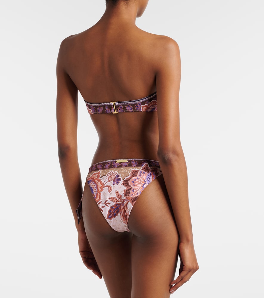 Savannah printed bikini bottoms