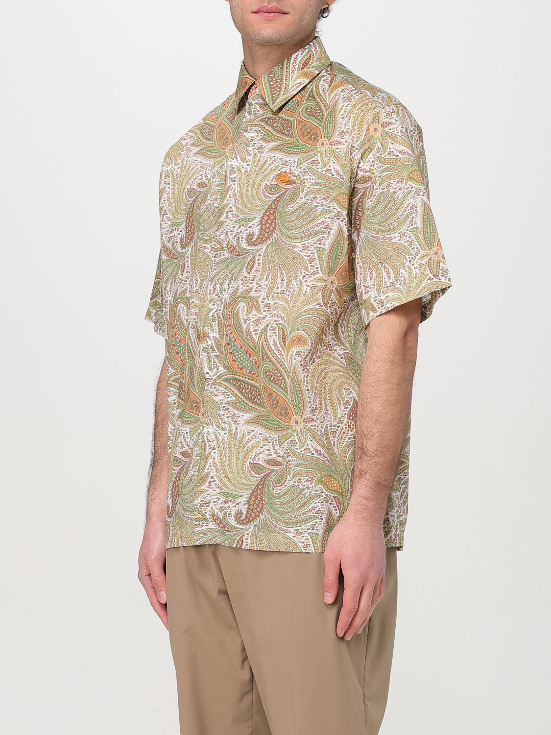Shirt Men color Beige