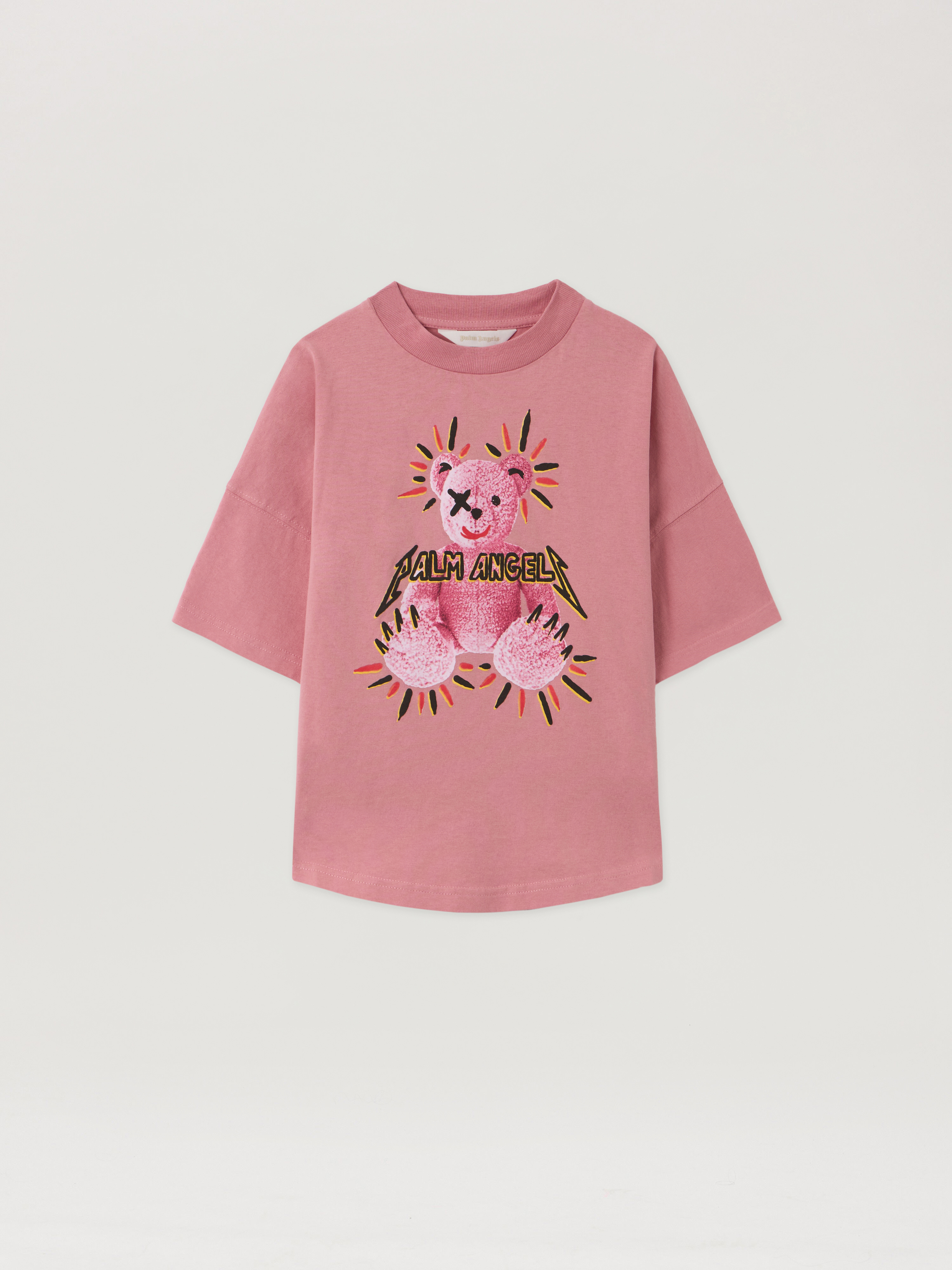 Pa Punk Bear Over Tshirt S/s Kids  Antique Rose