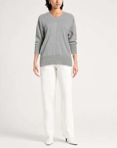 Collezione N_01 Woman Sweater Grey Size M Cashmere