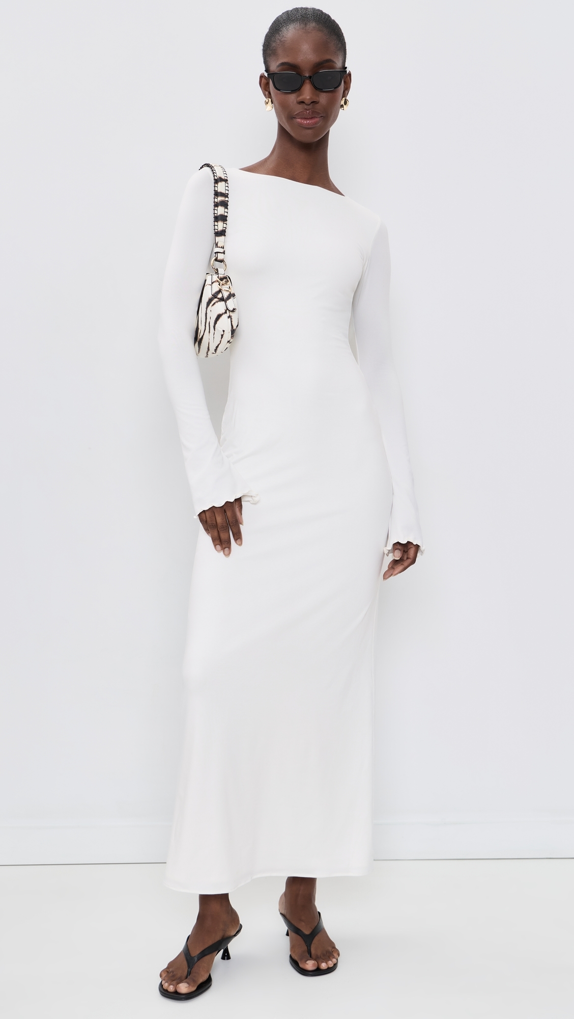 Sylvia Dress White