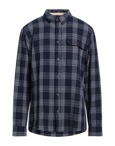 Man Shirt Midnight blue Size M Cotton