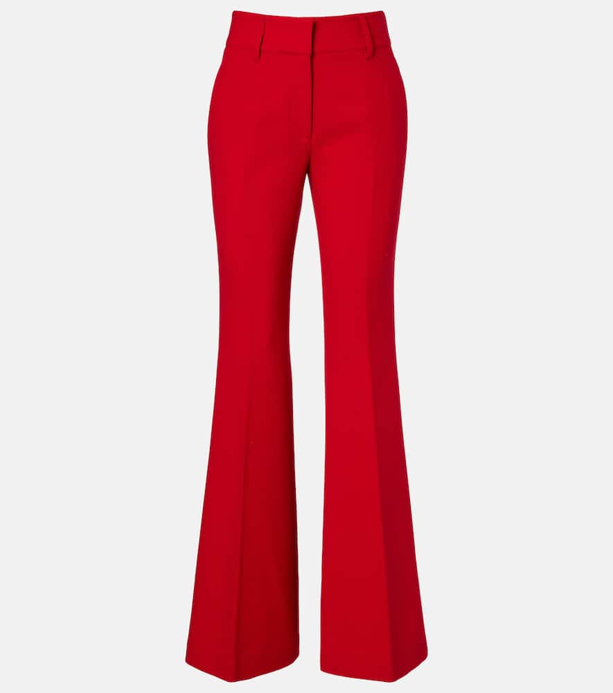 Rhein wool flared pants