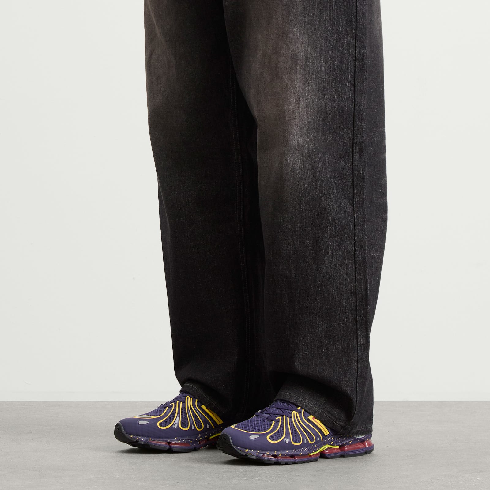 Men's Abzorb 1890 Sneaker Boysenberry/Punch Yellow