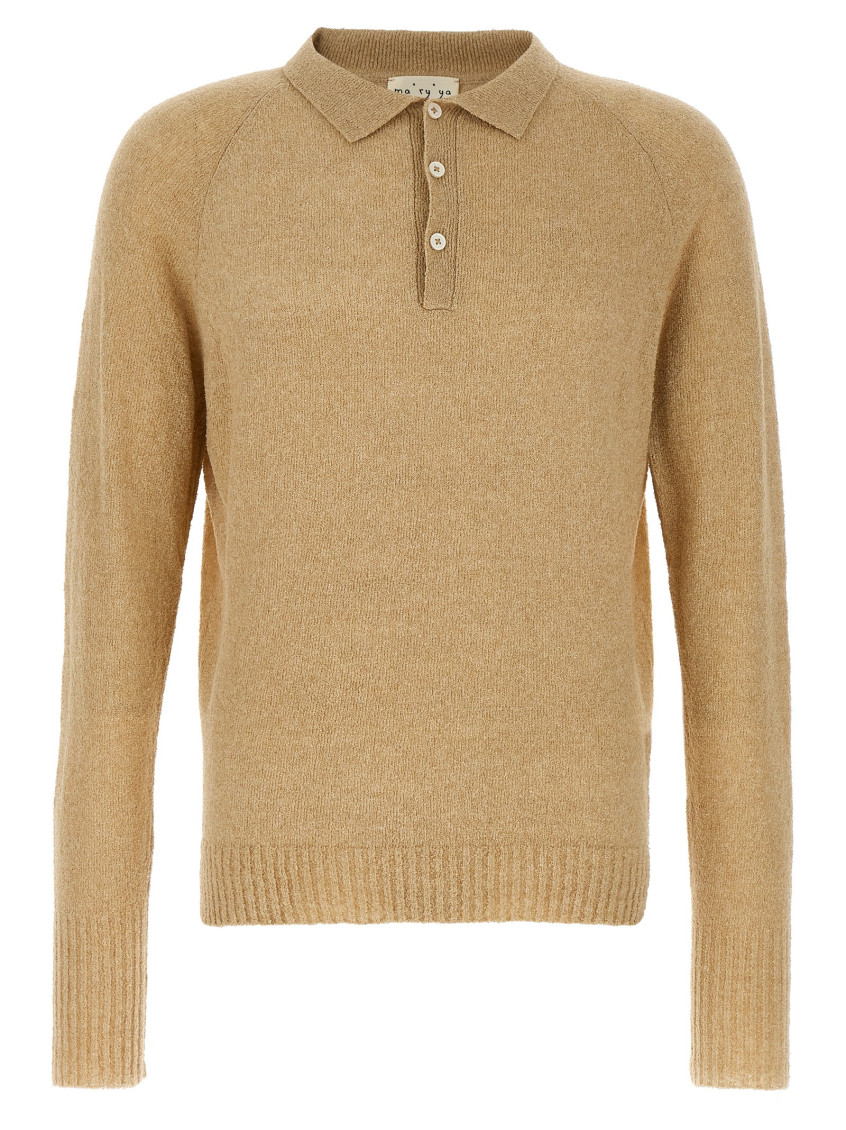Bouclé Cotton Shirt Polo