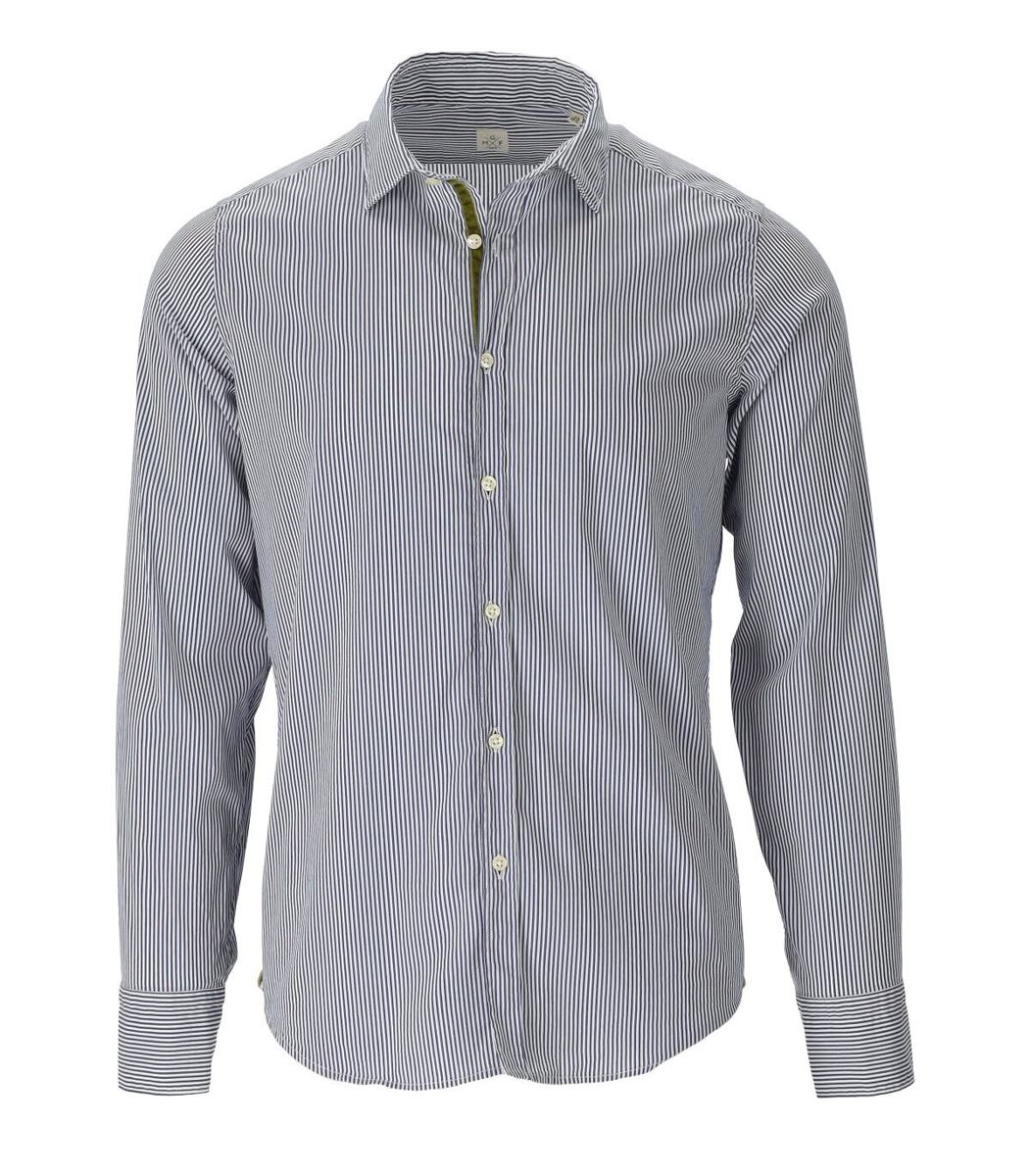 Blue And White Striped Shirt
