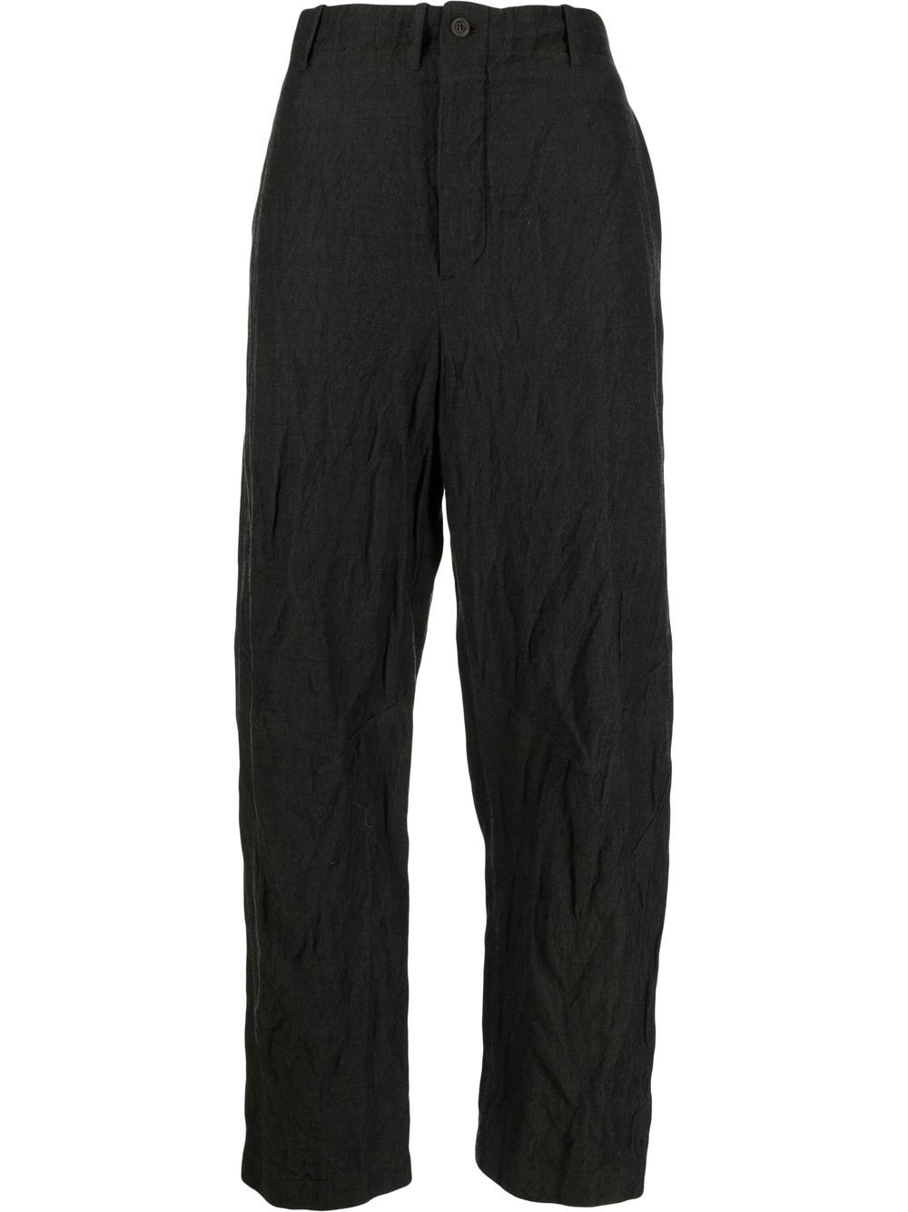 Arc straight-leg trousers - Black