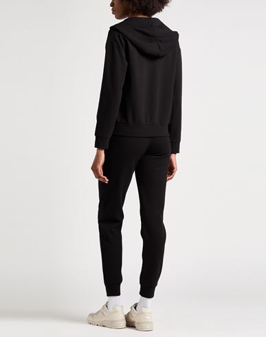 Woman Tracksuit Black Size L Polyester, Cotton