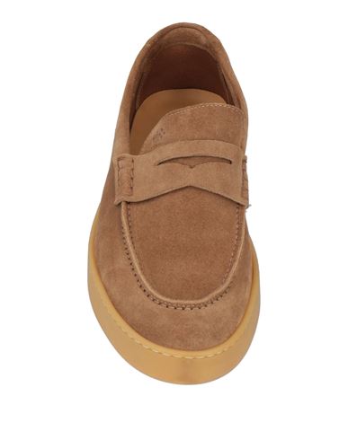 Man Loafers Camel Size 11 Leather