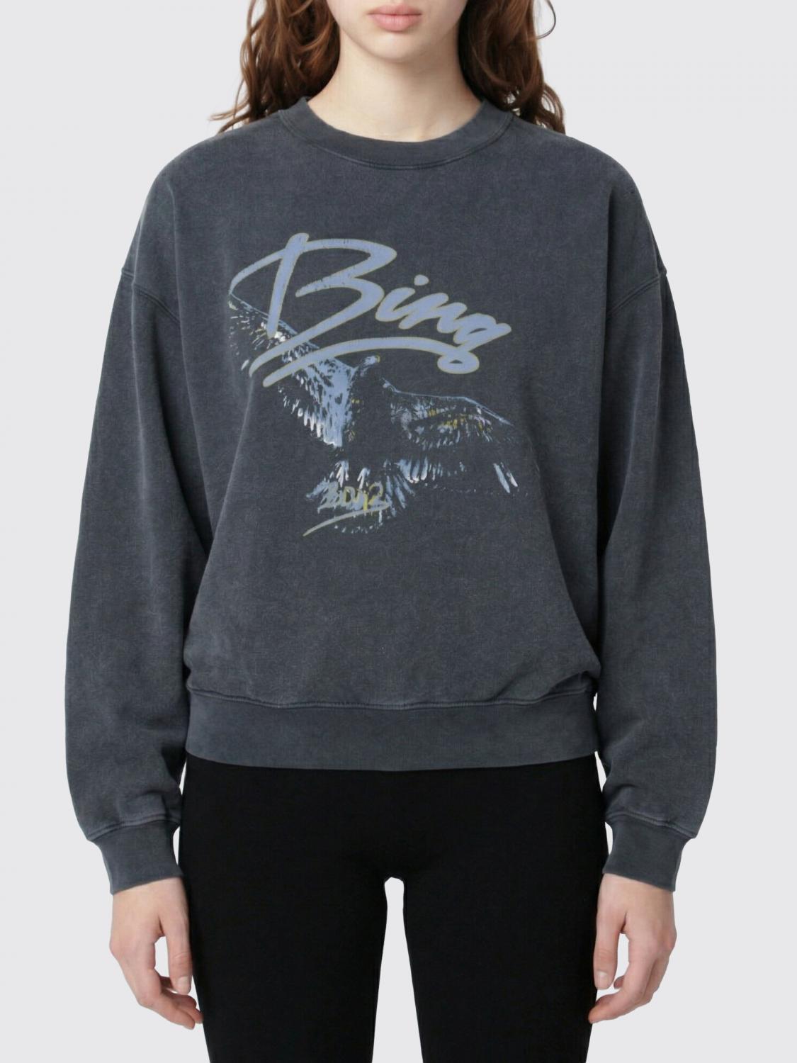 Sweatshirt Woman color Black