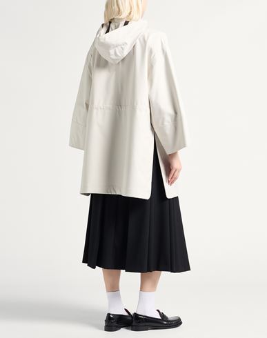 Woman Overcoat & Trench Coat Off white Size 4 Polyamide, Polyurethane