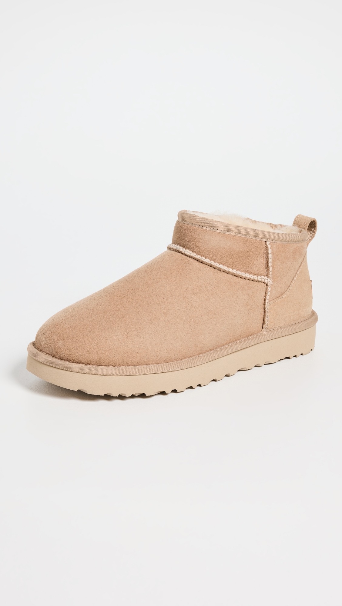 Classic Ultra Mini Boots Sand