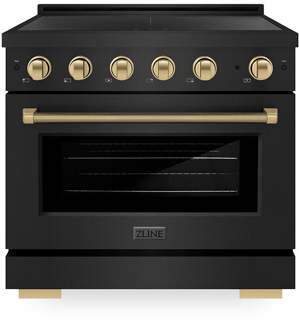 ZLINE autograph 36" Induction Range SINRBZ36KCB