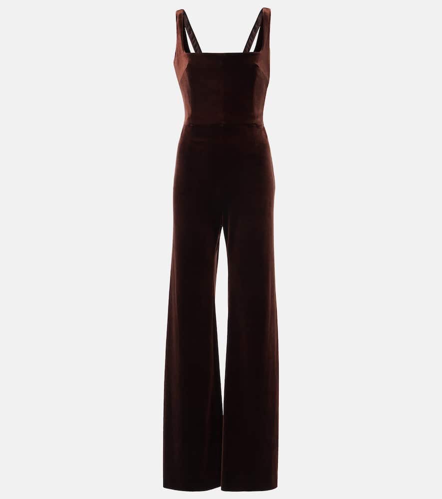 Vesper velvet jumpsuit