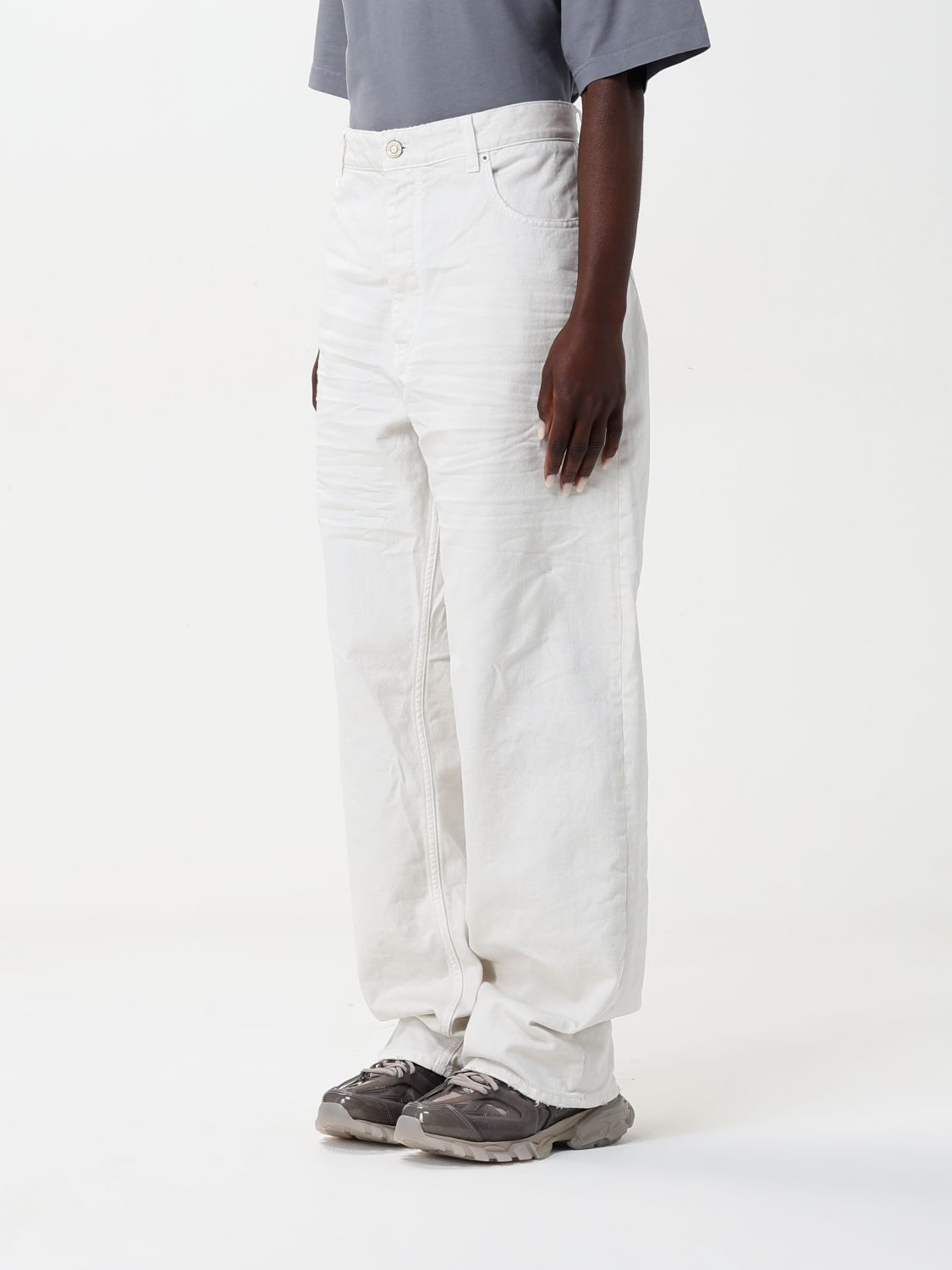 Jeans Woman color White