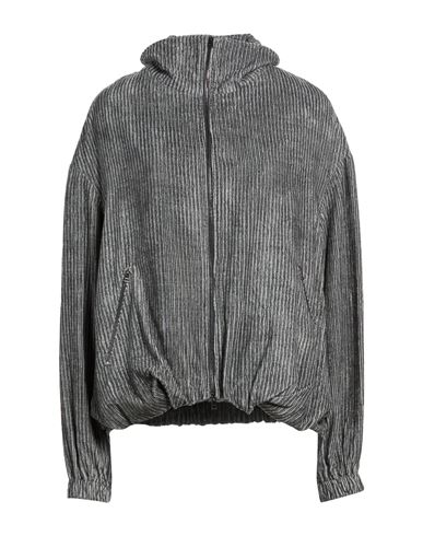 Crème Woman Jacket Charcoal Size 6 Viscose