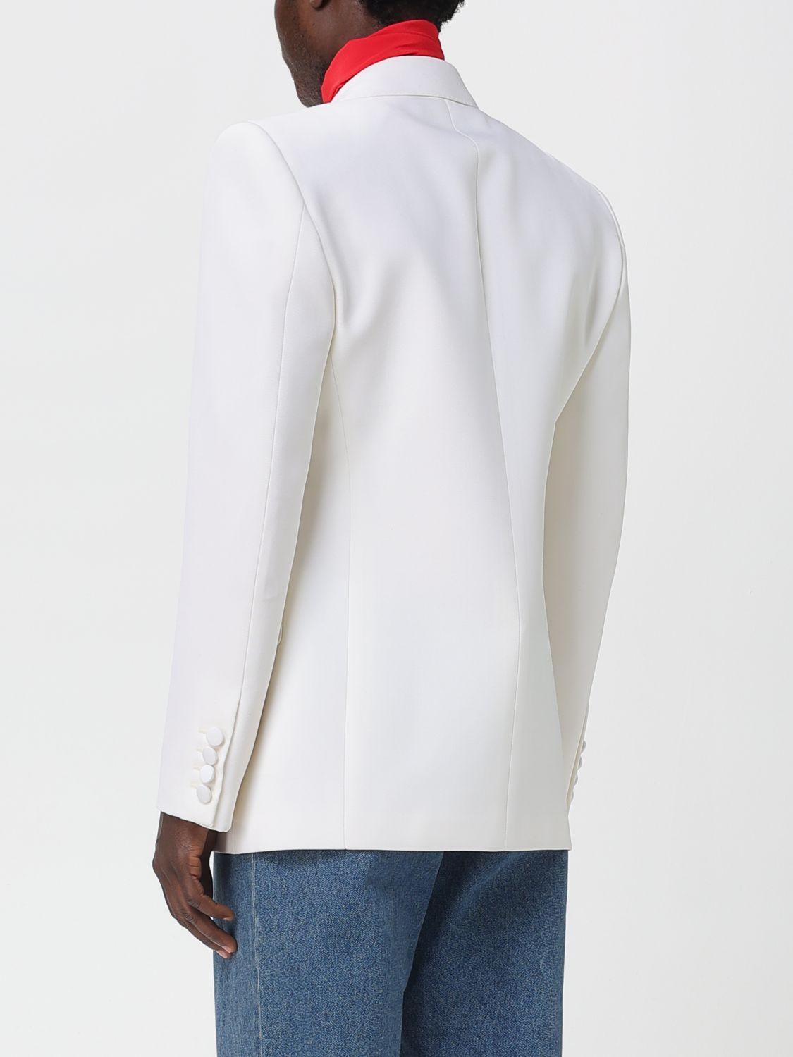 Jacket Men color White