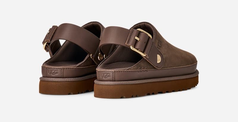 ® Women's Goldenstar Villa Clog Nubuck Shoes in Molasses
