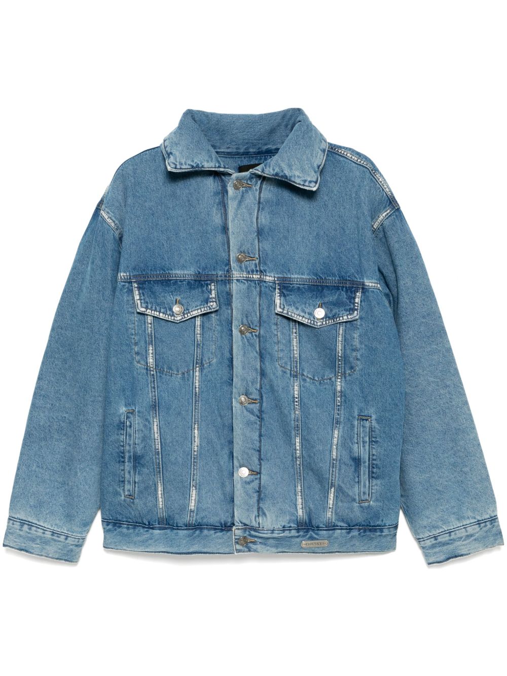 Button-up denim jacket - Blue