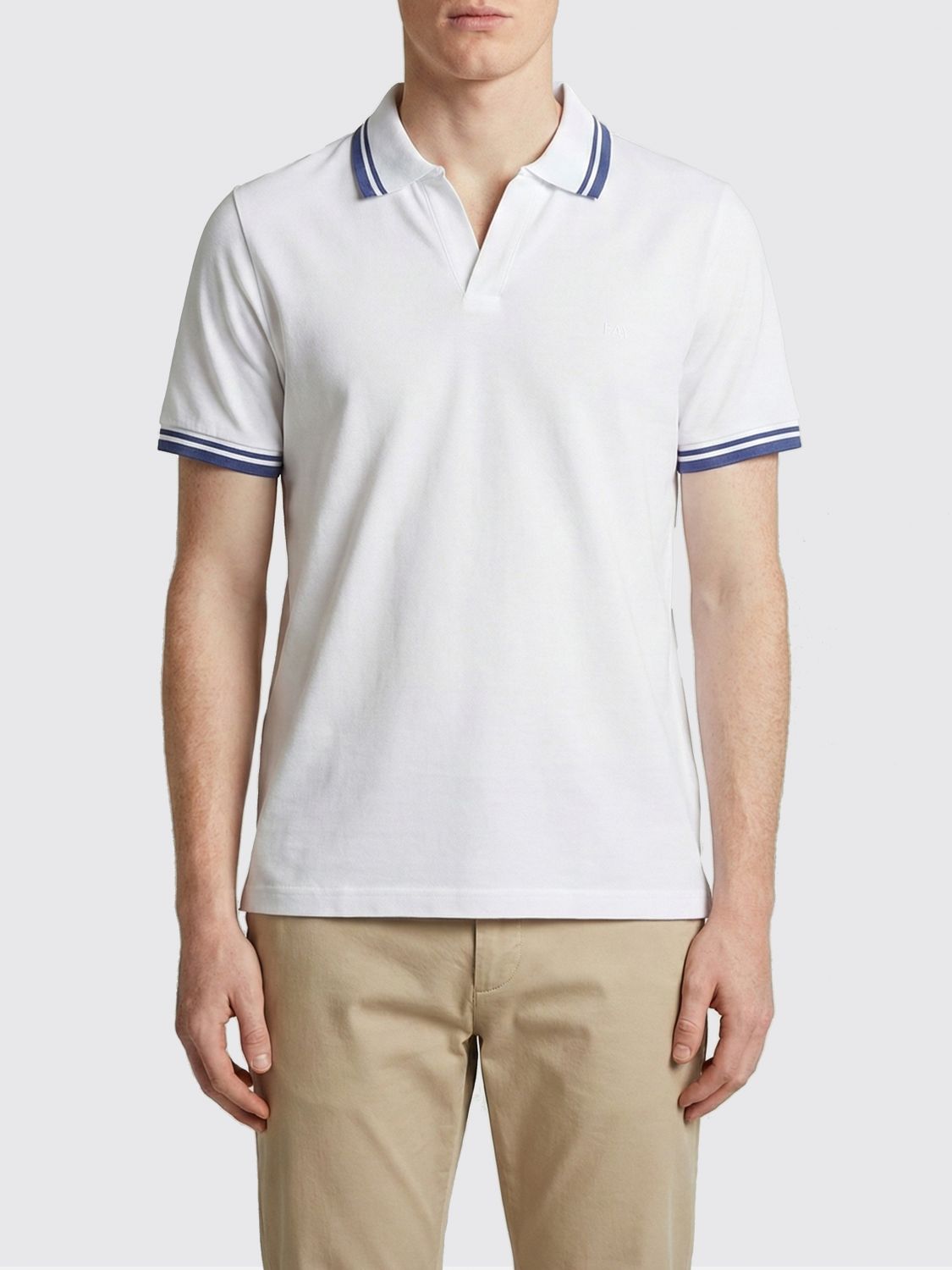 Polo Shirt Men color Blue