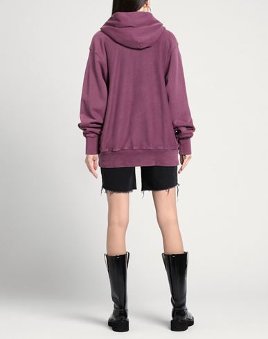 Woman Sweatshirt Plum Size XS Cotton