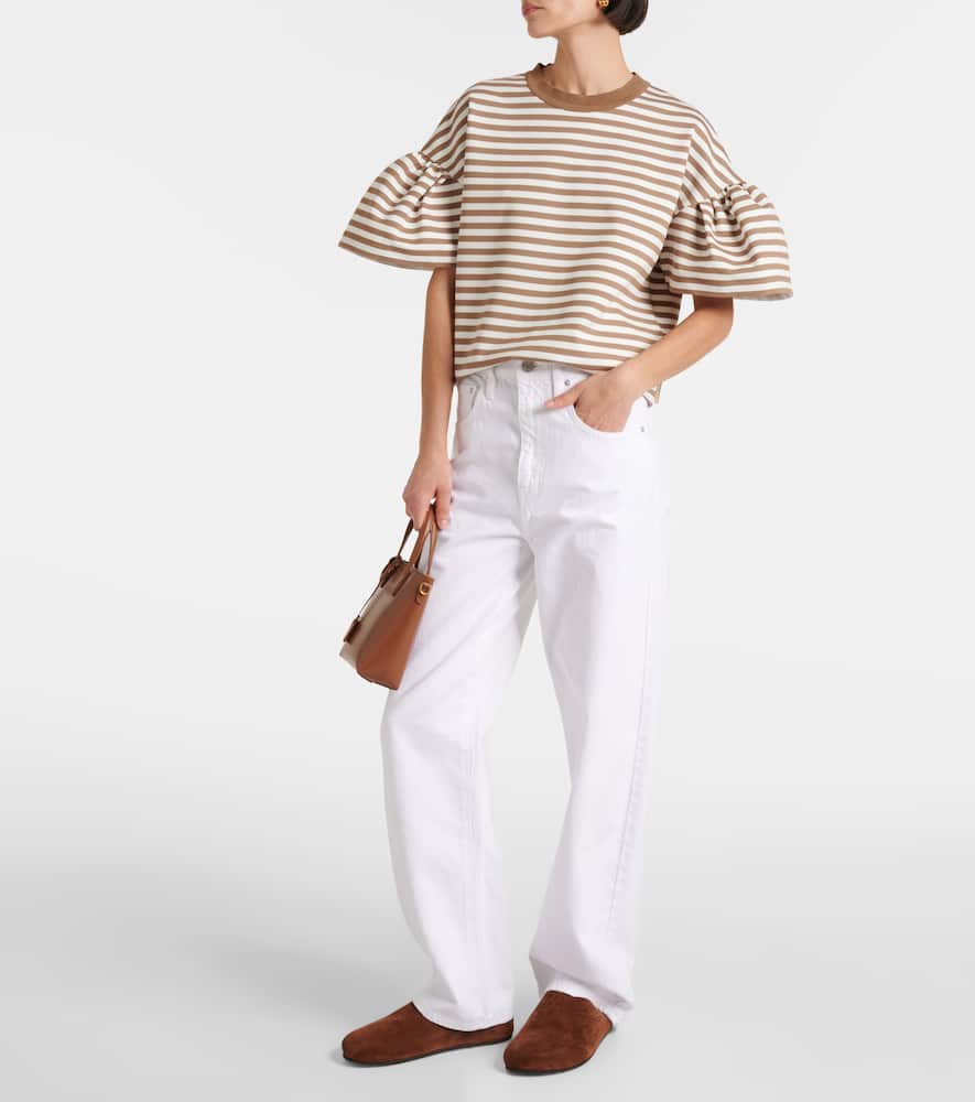 Peirak striped jersey T-shirt