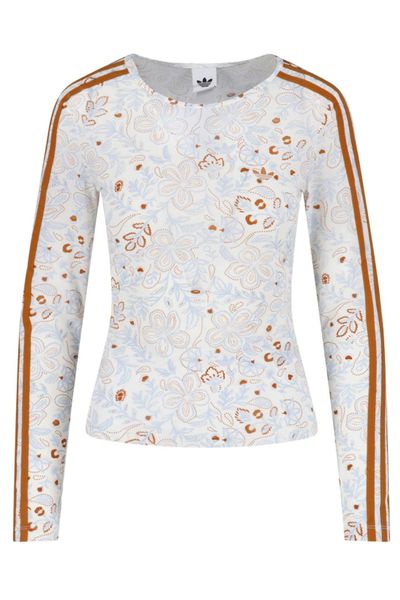 Adidas Floral Long-Sleeve T-Shirt