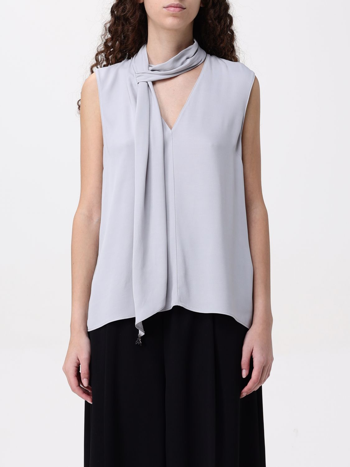 Crepe top - Grey