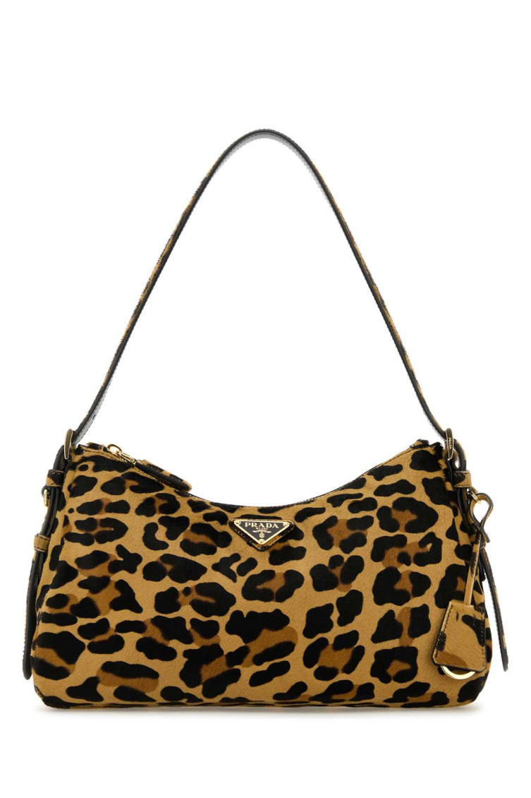 Printed Calf Hair Medium Aimãe Shoulder Bag
