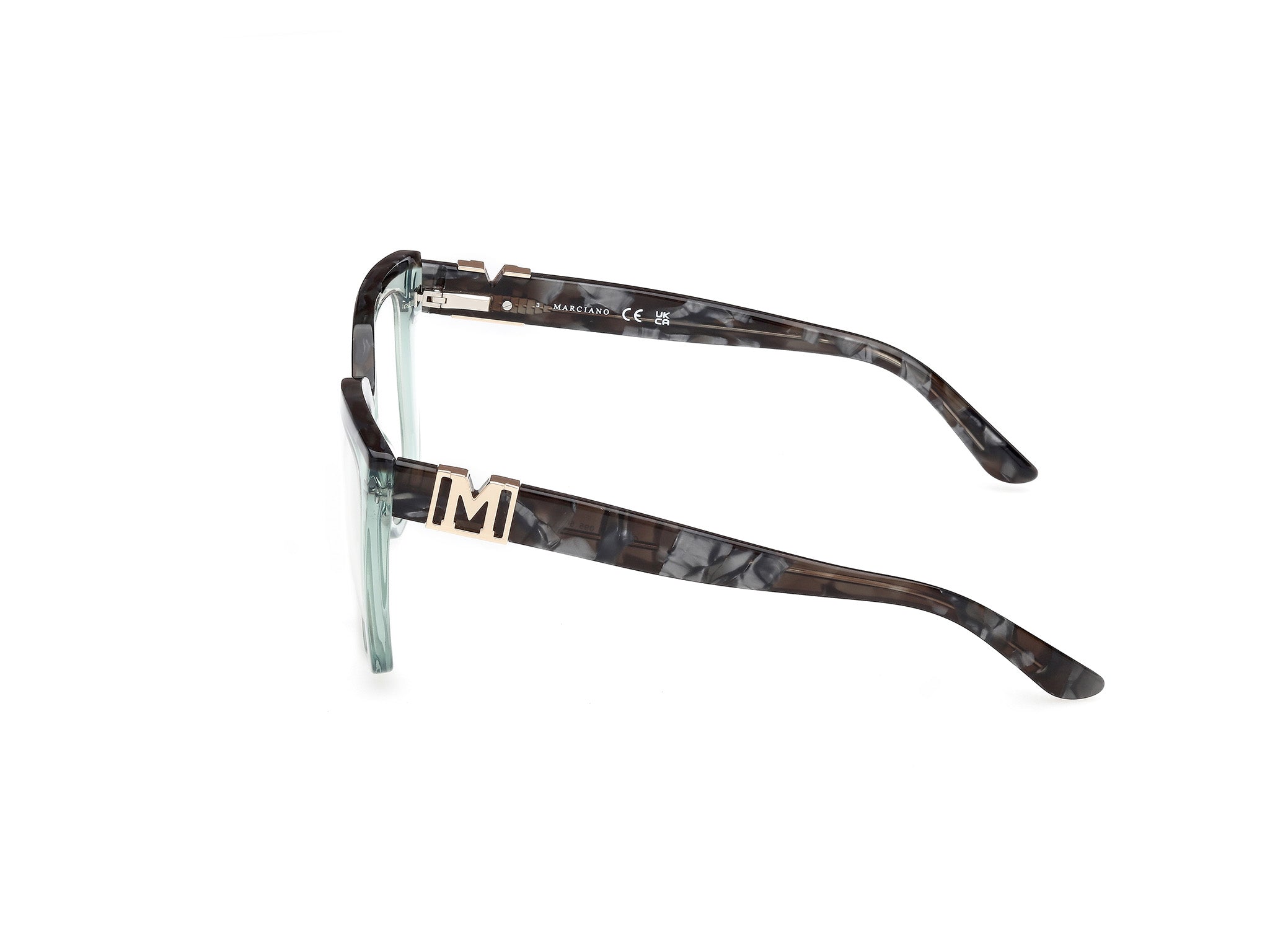 Guess by Marciano Woman Guess by Marciano GM50032 095 Optical frames Acetate Green Squared Norma