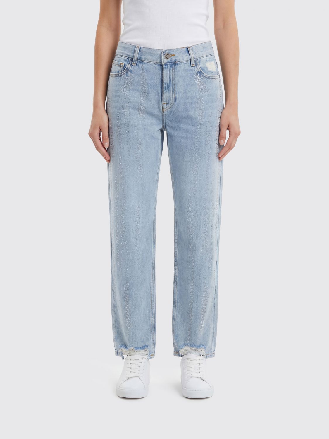 Jeans Woman color Denim