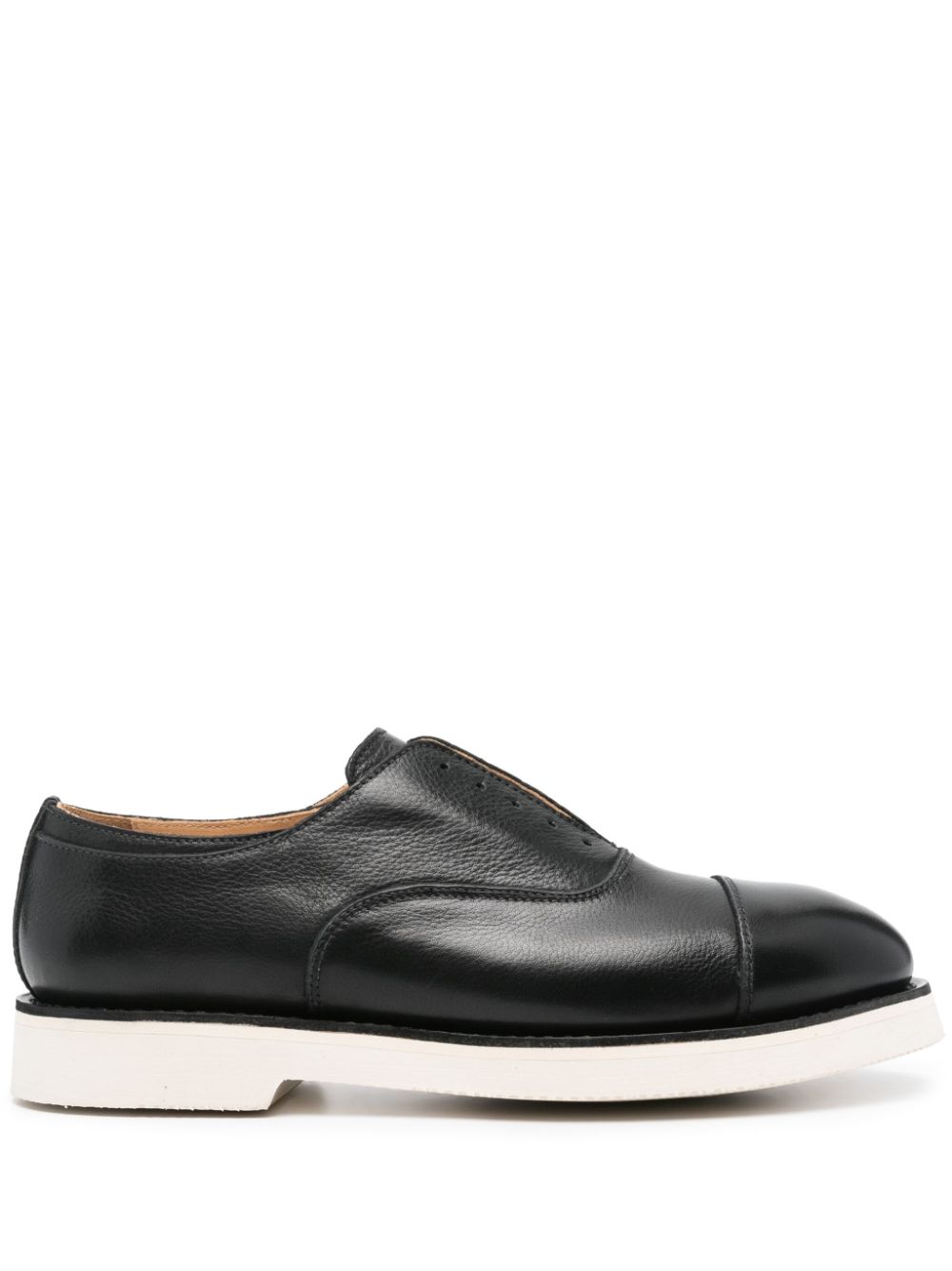 Leather Derby shoes - Black