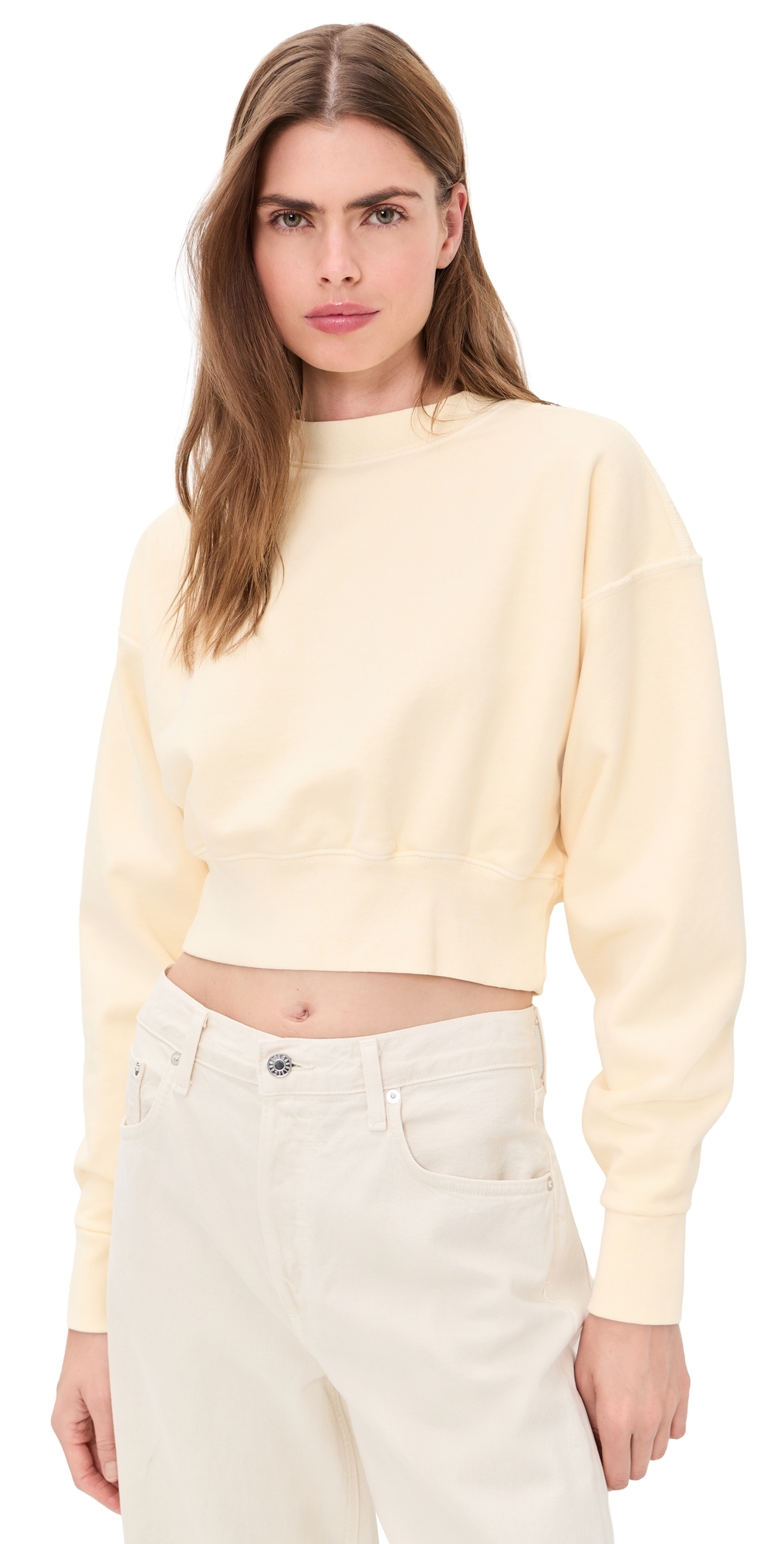 Crop Crew Sweatshirt Paradise