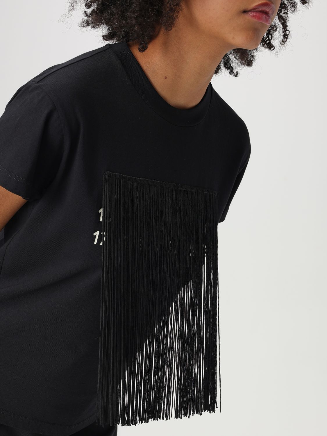 Round neck T-shirt - Black