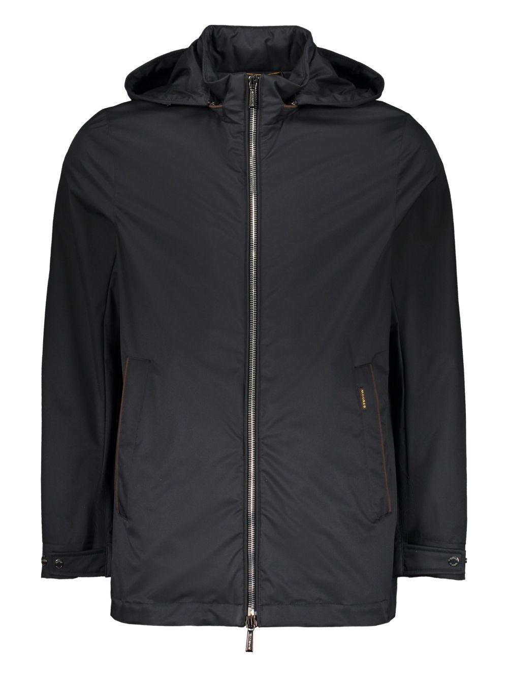 Moorer Aviona hooded jacket - Blue