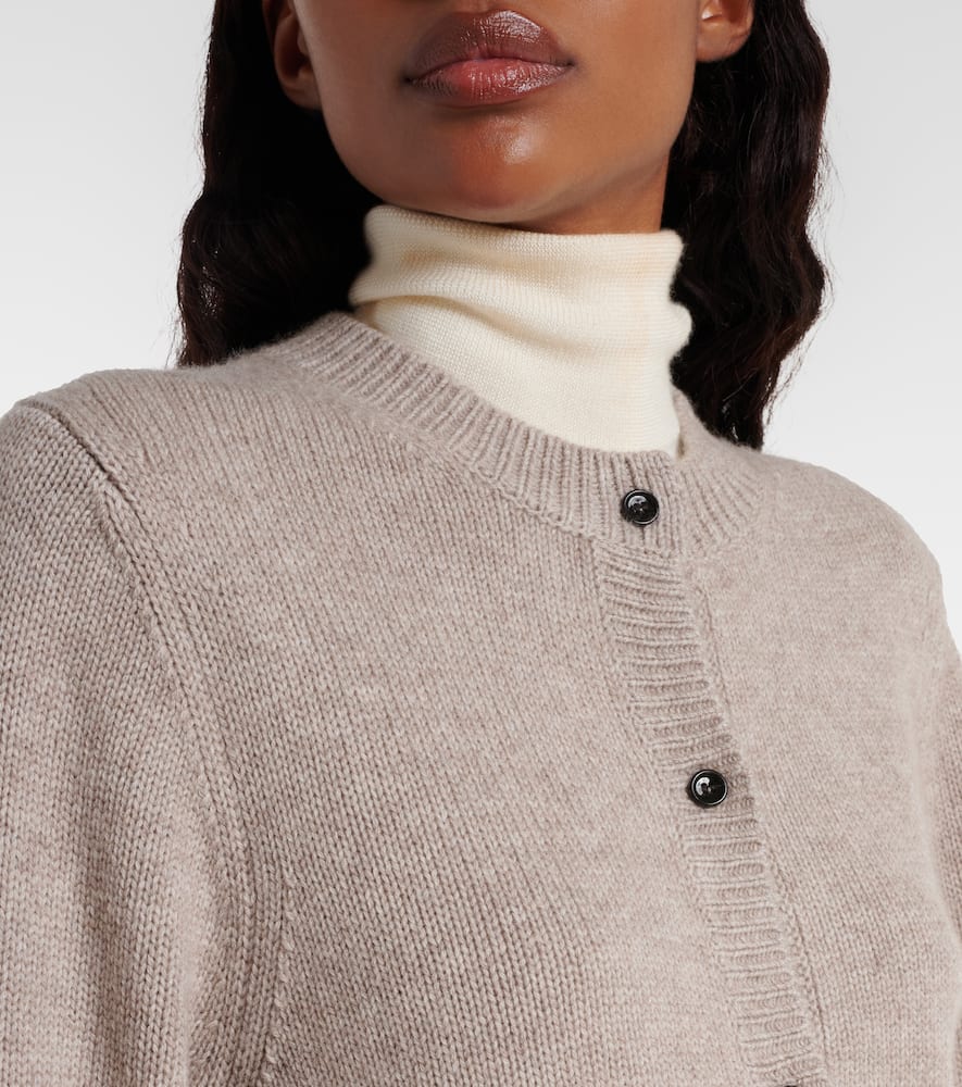 Wool and cashmere cardigan