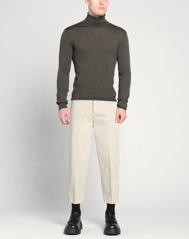 Man Pants Beige Size 33 Cotton