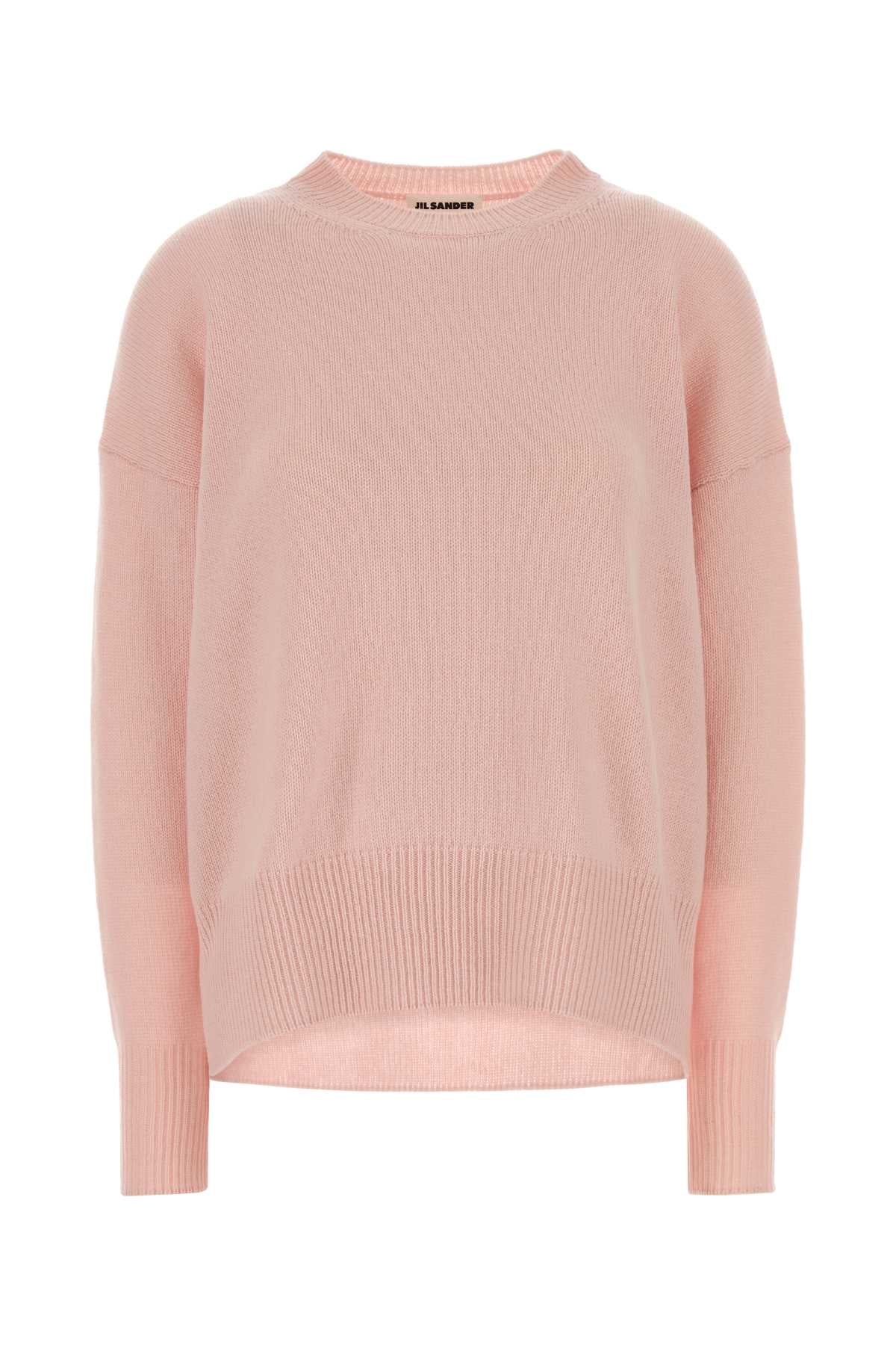 Pure Cashmere Sweater — Pink