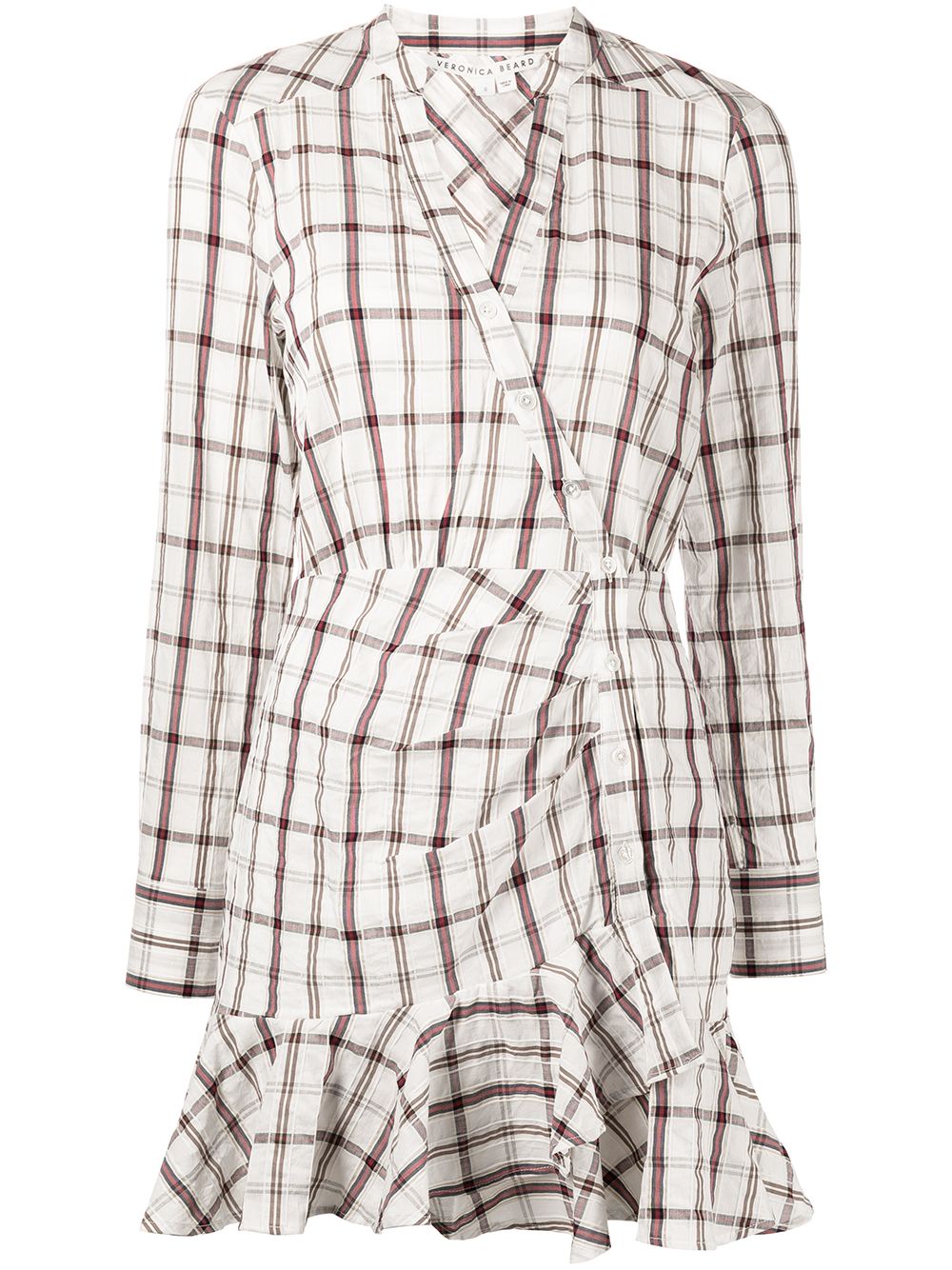 Sherry check-pattern dress - Multicolour