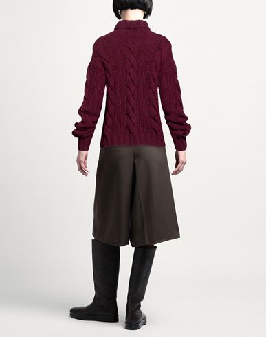 Woman Turtleneck Plum Size XL Cashmere