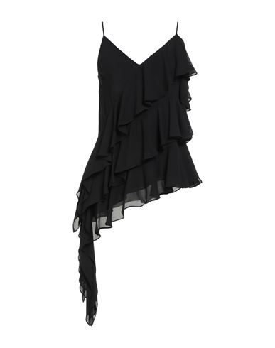 Woman Top Black Size 4 Polyester