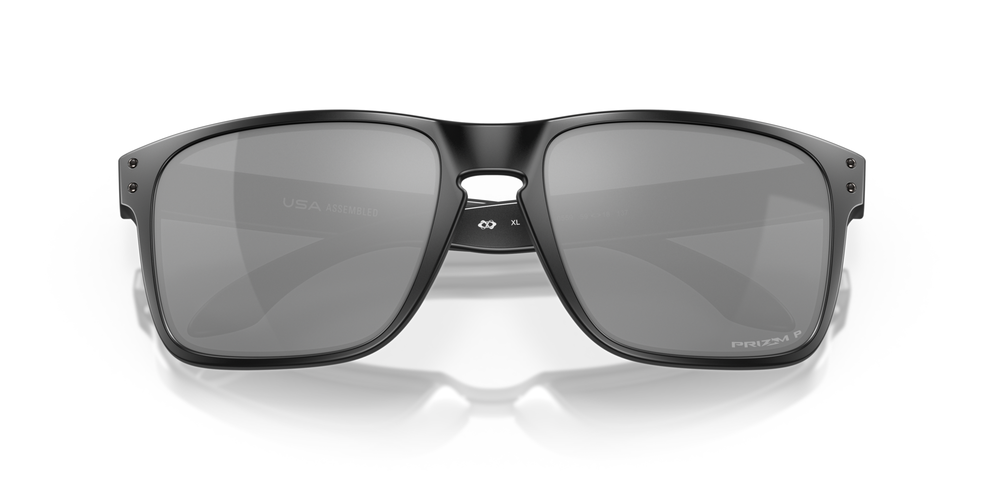 Oakley Man Oakley OO9417 HOLBROOK XL 941705 Sunglasses O_matter Black Grey Squared Polarized Priz