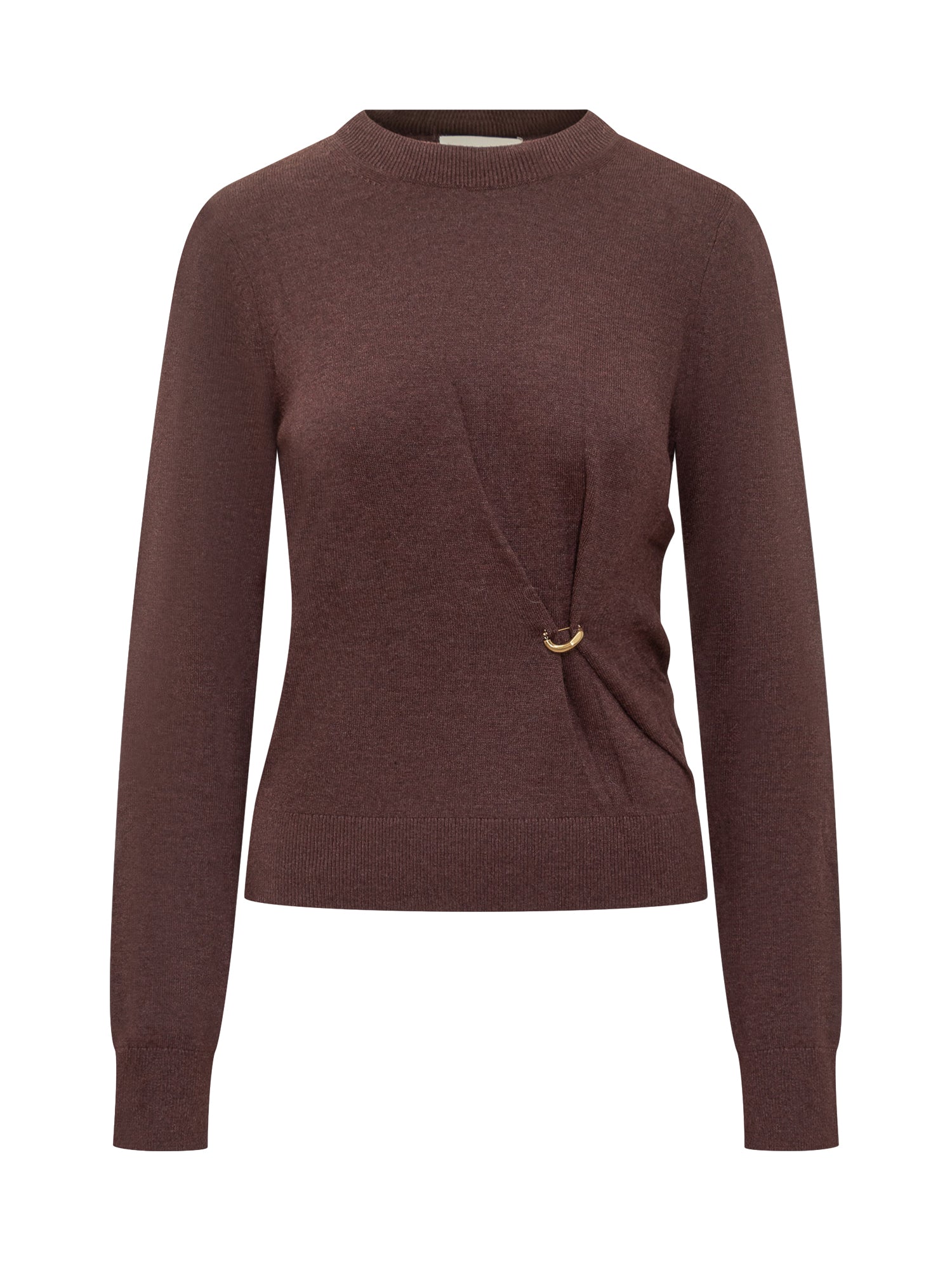 Stylish Knitwear Sweater with Unique Detailing