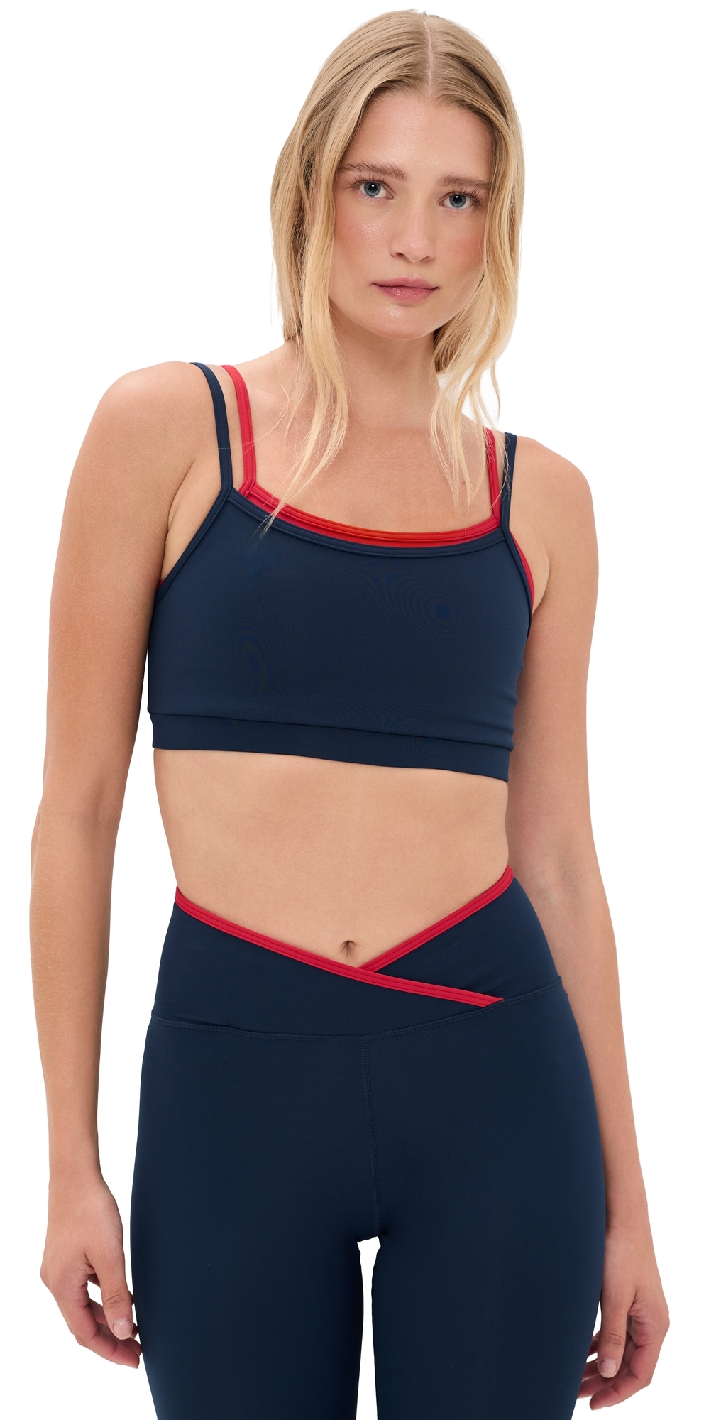 The Rhodes Bra Navy/Red