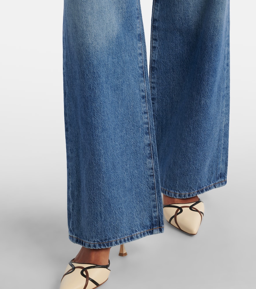 Annina high-rise wide-leg jeans